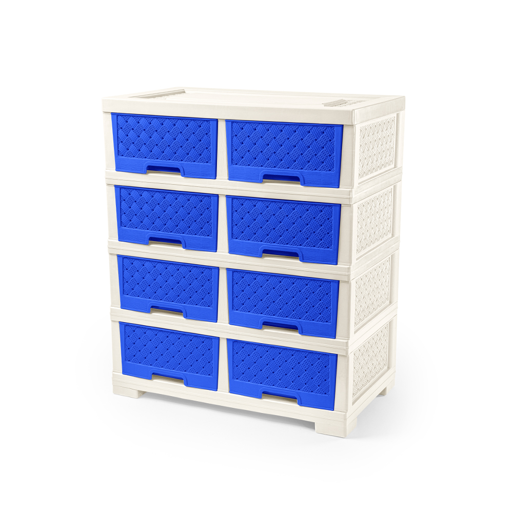 White & Blue